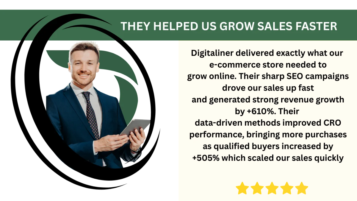 eCommerce client from Dallas feedback