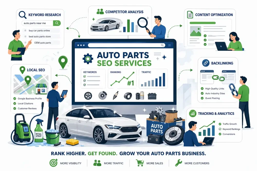 advance auto parts seo strategy
