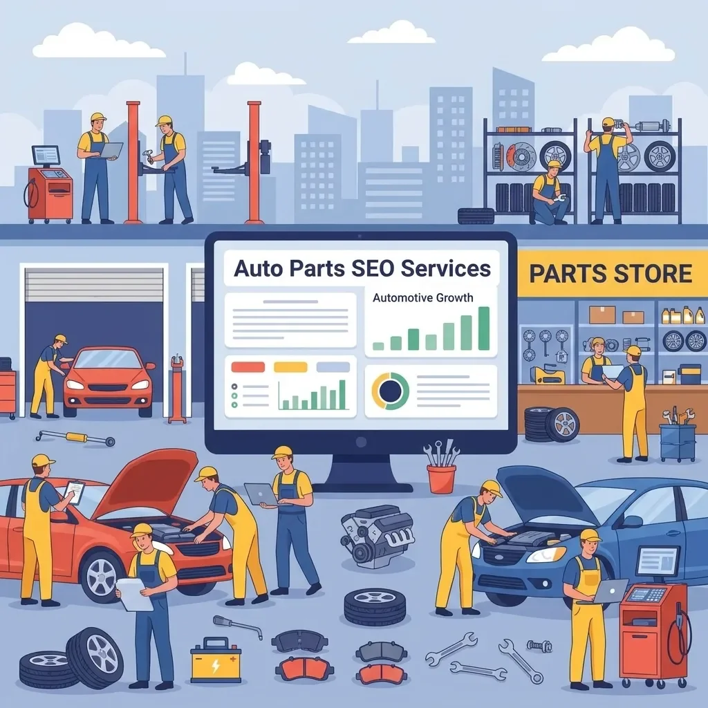 Auto Parts SEO Company in California