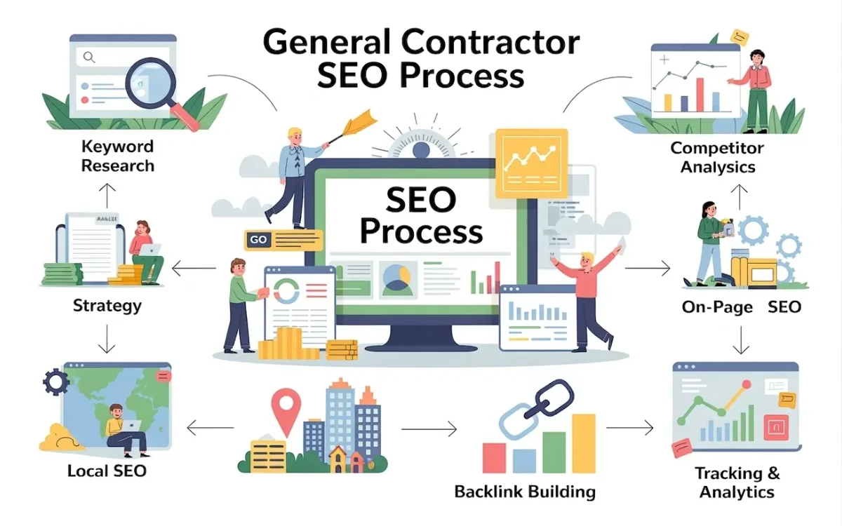 general contractors seo agency process
