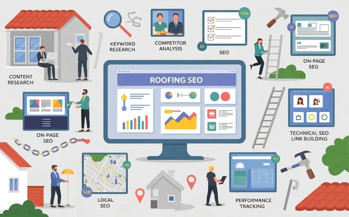 roofing company local seo marketing